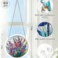 thumbnail image 4 of Acrylic Jigsaw Puzzle Suncatcher, Suncatcher Puzzle, 83 Pieces Acrylic Puzzle Window Hanging, Colorful Stained Glass Acrylic Sun Catcher Decor, for Women Mom, 4 of 8