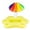Yellow, variant on Pool Floats with Cup Holder Inflatable Tree and Small Umbrella Ice Tray Four-Hole Cup Holder, Water Floating Cup Holder Ice Bar Coolers Pool Float with Cup Holder