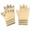 thumbnail image 3 of Magnetic Arthritis Therapy Fingerless Health Compression Gloves for Compression and Massaging Relief 2Pairs, 3 of 6