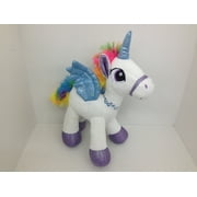 Gabitoy White Unicorn with Wings Plush Animal - 12"