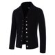 thumbnail image 1 of Chaqueta informal de otoño para hombre, chaqueta de terciopelo dorado estilo británico Pompotops oipoqjl11982, 1 of 8