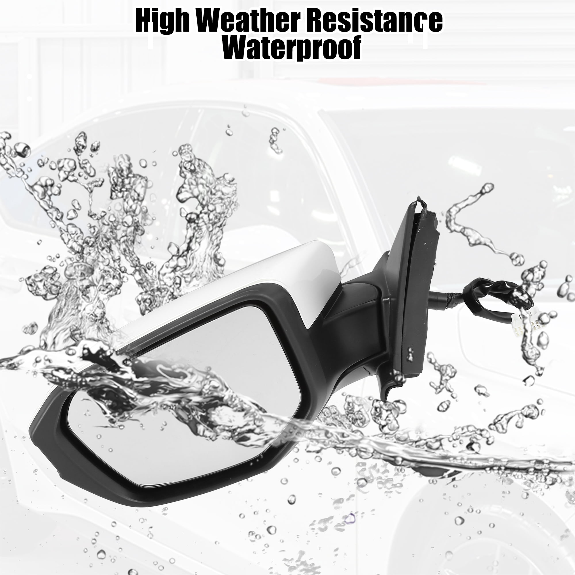 Genuine Honda OEM Left Driver Side Mirror Lens Glass – Heated, For 2016 Civic (Made In Japan)