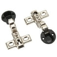 thumbnail image 1 of 2pcs 26mm Hole Soft Close Hinges, Cold Rolled Steel Plate Silent Soft Closing Cabinet Hinges for Glass Cabinets and Bookcase Doors, 1 of 8