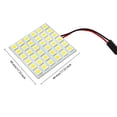 thumbnail image 2 of Toystoory Panel de luz automático de aluminio portátil 12V 3,6 W reemplazo Universal elegante autoadhesivo 600lm accesorios de lámpara de Iluminación novedosa, 2 of 6