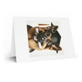 thumbnail image 2 of DistinctInk Greeting Card / Note Card - German Shepherd Dog Graduation - PACK of 1, 2 of 7