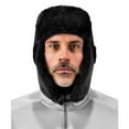 thumbnail image 7 of Ergodyne N-FernoÂ® 6802 Zippered Trapper Hat with Bump Cap Insert, Black, S/M Kit, 7 of 7