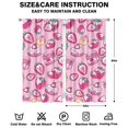 thumbnail image 2 of Nursery Curtains Boys Girls Kids 2313-180+180-7 Print Pattern Window Drapes for Living Bedroom Playroom Room Decor Rod Pocket 42x84 Inch 2 Panels, 2 of 2