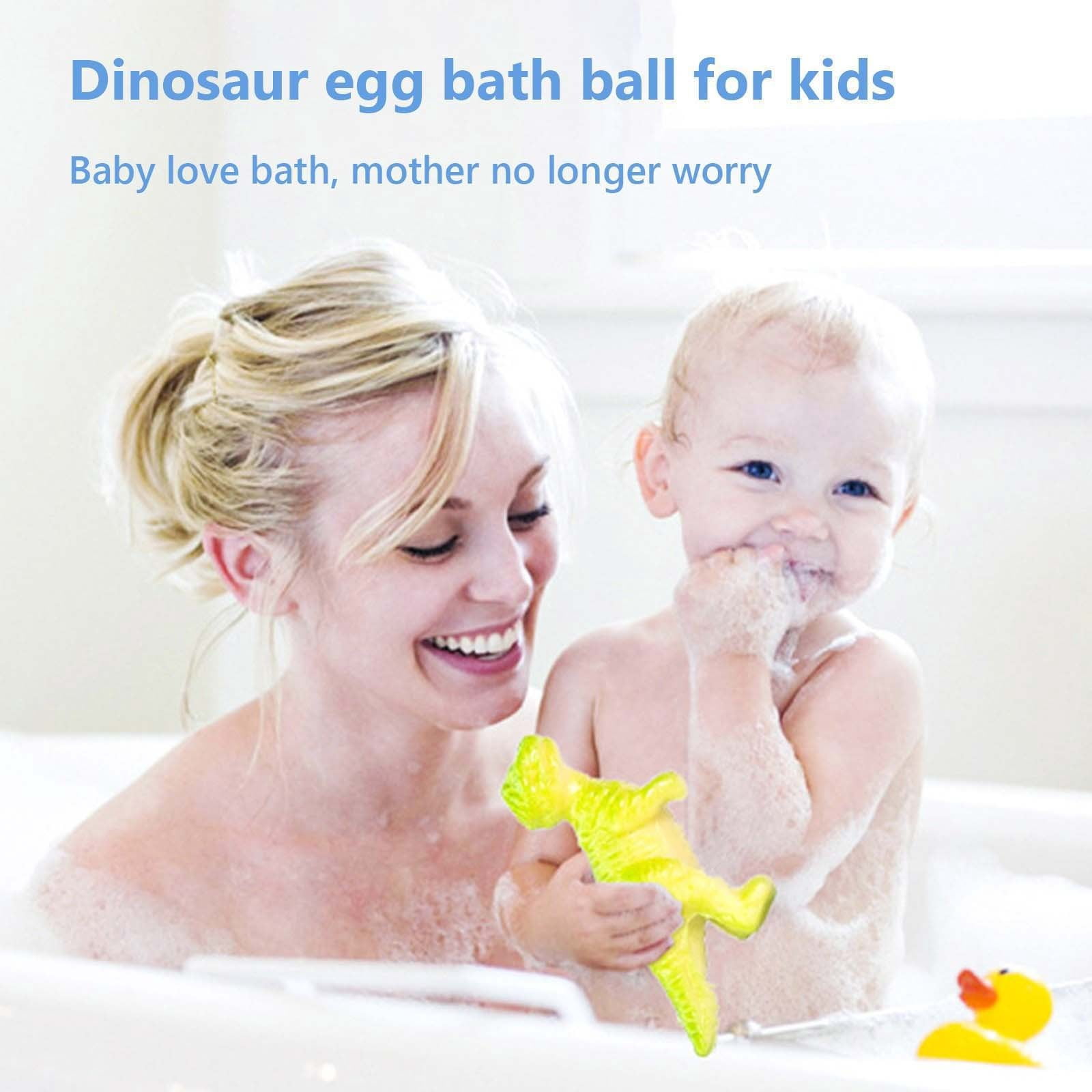 BUDAO00 Bath Bomb Gift Set with Surprise Inside, 6Pcs Colorful Handmade Kids Safe and Gentle Spa Bath Fizz Balls Kit, Birthday Christmas Gift