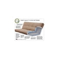 thumbnail image 4 of Wood Futon Frame Queen Size - Classic Style Sofa Bed with Mission Arms, 4 of 12