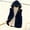 Navy, variant on OGLCCG Women's Fall Winter Fleece Vest Trendy Sleeveless Sherpa Jacket with Hood Full Zip Open Front Cozy Fuzzy Warm Outerwear with Pockets,L,Light Blue
