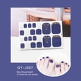 thumbnail image 1 of Xihbxyly Pegatinas para Uñas de Los Pies, Diseño de Diamante de Imitación Bronceado Brillante, Fácil Aplicación Autoadhesiva, Variedad de Colores y Patrones, Accesorio de Decoración de Uñas Diy, para, 1 of 3