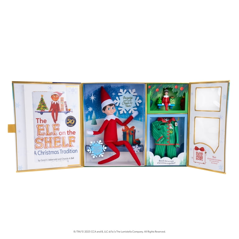 The Elf on the Shelf 20th Anniversary Scout Elf – Boy with Blue