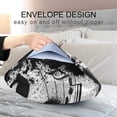 thumbnail image 5 of GZHJMY Black Music Notes Satin Pillowcase for Hair and Skin Silk Pillowcase - Slip Cooling Satin Pillow Covers with Envelope Closure, Standard Size(20x26 inches), 5 of 7
