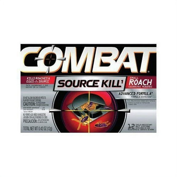 Combat Roach Killer Insecticide - Professional Roach Treatment - 0.035 oz