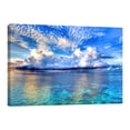 thumbnail image 1 of Cuadro Decorativo Mar Agua Bajo El Cielo Canvas Revolution  Cuadro 90 x 60 cm, 1 of 5