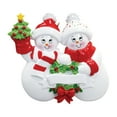 thumbnail image 6 of Personalized Snowman Couple Ornament 2024 Our First Christmas Together 1 Count - Ornaments by Elves, 6 of 10