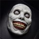 thumbnail image 1 of Máscara de Halloween de miedo Demonios sonrientes Máscara de terror Máscara blanca espeluznante más aterradora con ojo para el mal Cosplay, 1 of 5