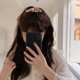 thumbnail image 5 of CHUANK 3 Pcs Élastiques à Cheveux Faux Nœud Perle Accessoires pour Femmes et Filles, 5 of 5