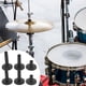 thumbnail image 5 of 12 fundas para platillos con base de brida para kit de batería de percusión, accesorios para batería, 5 of 5
