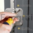 thumbnail image 2 of For Automatic Door Closer Hinges For Cabinet Wardrobegold, 2 of 5