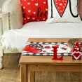 thumbnail image 4 of Valentine'S Day Table Runner, Polka Dots Decorative Farmhouse Table Decoration for Kitchen Dinning 33 X 275cm A, 4 of 5