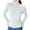 #H-White, variant on GuangCheng Womens Solid Basic Tops Stretch Turtleneck Warm Pullover Knit Sweaters