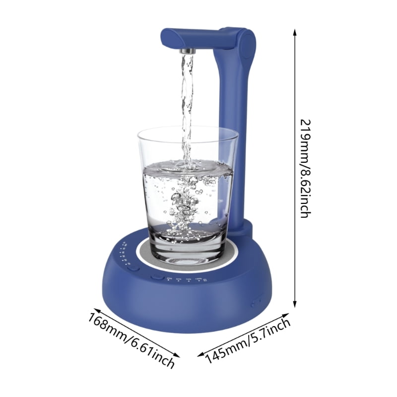 Small Electric Drinking Water Dispenser for 1-5 Gallon Bottles Desktop Pump Desktop Water Dispenser Suitable for Kitchen