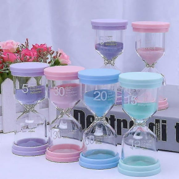 Hourglass Timer 1 3 5 10 15 30 Minutes For Kids