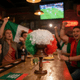thumbnail image 3 of Peluca Para Adultos Aficionados De Futbol Soccer Tricolor, 3 of 4