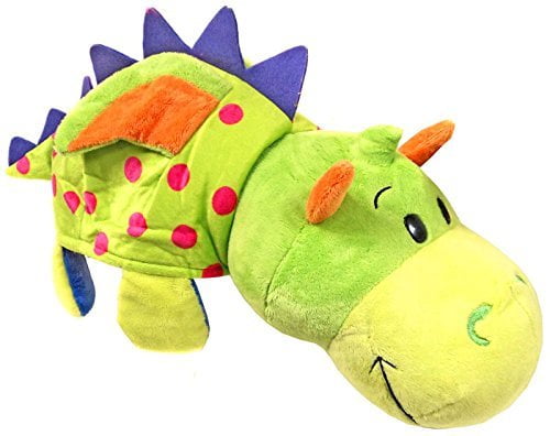 FlipaZoo Stuffed Animal 16" Unicorn to Dragon Flip a Zoo Pillow With Tags for sale online