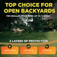 thumbnail image 5 of Dogtra SMART Fence Wireless Dog Fence System - No Subscription, App Alerts, Waterproof, Dogs 35 lbs and over, 5 of 11