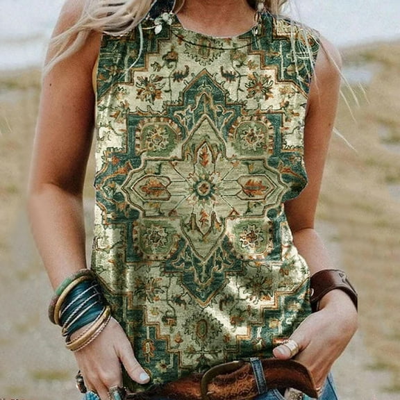 Aayomet Tank Top For Women Women Tank Tops Summer Sleeveless Basic Cami Top Shirt Slim Knit Ribbed Racerback Blouses,Green XXL