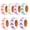 Colourful: Style 1, variant on 7 Rolls Removable Weekday Stickers 7000 Round Dots Food Labels Colorful Restaurant Day Stickers Weekday Labels for Kitchen,Style 2