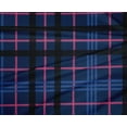 thumbnail image 4 of oneOone Polyester Lycra Navy Blue Fabric Madras Check Sewing Material Print Fabric By The Yard 56 Inch Wide, 4 of 4