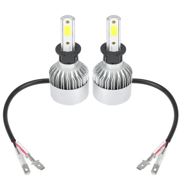 1 paire 36W Voiture LED Phares Ampoule S2-H3 4000LM 6000K Blanc Froid 