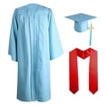 thumbnail image 1 of GraduationMall Graduation Gown And Cap For Adults 2025 Year Charm Unisex, 1 of 2