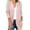 Pink, variant on Fesfesfes Women Coat Casual Soild Color Cardigan Long Sleeve Tops with Pocket Long Knit Cardigan Sweater