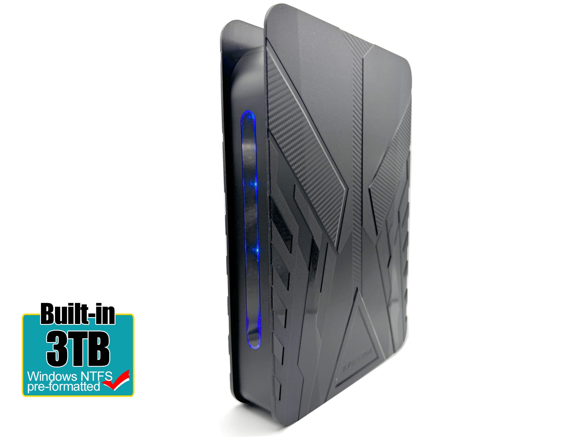 Avolusion PRO-T8 Series 8TB USB 3.0 External Gaming Hard Drive for PS5 Game Console (Black) - 2 Year Warranty