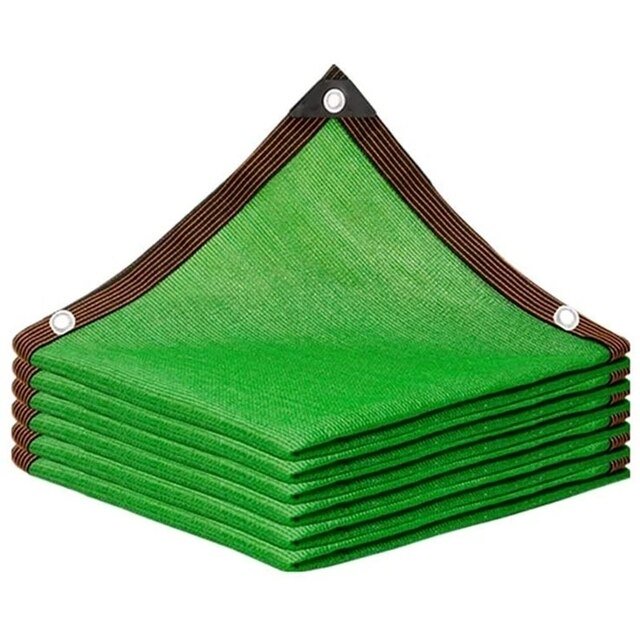 Red de sombra Anti-UV HDPE, 12 Pines, 90%, para balcón, jardín, invernadero, suculentas, piscina, sombrilla