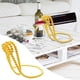 thumbnail image 4 of Botellero Flotante con Collar de Perlas Artificiales, Botellero Suspendido para Vino Tinto, Decoración de Escritorio para El Hogar, Decoración de Estilo, Soporte para Botellas de Vino para Bar y Hoga, 4 of 4