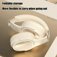 thumbnail image 5 of xjwjuw Head-Mounted Wireless Bluetooth Headphones, Bluetooth 5.4, Low Latency, Foldable Soft Headband, High Tone Quality, Sports & Gaming Headphones for Daily Use Extended Wear, Surround Sound, 5 of 6
