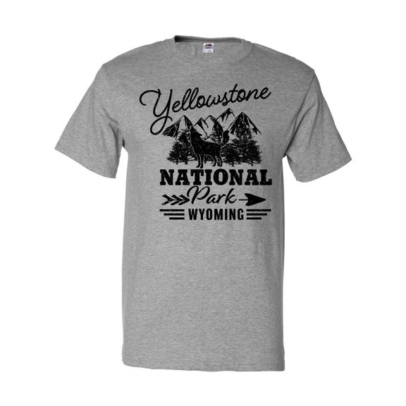 Inktastic Wyoming Yellowstone National Park T-Shirt
