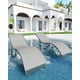 thumbnail image 1 of Kojooin Sillones de Patio Modernos Juego de 2 Piezas para Patio Trasero y Junto a la Piscina, 1 of 8