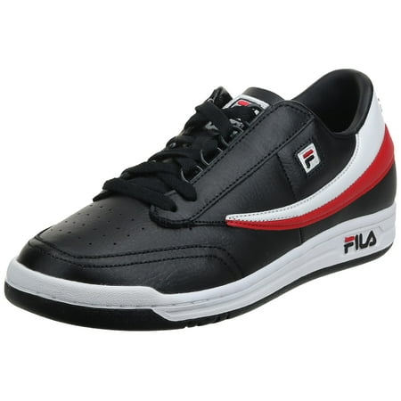 Fila Men's Original Tennis Fashion Sneaker, Black/White Red, 10 M US ...