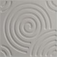 thumbnail image 5 of Ekena Millwork 19 5/8"W x 19 5/8"H Spiral EnduraWall Decorative 3D Wall Panel, UltraCover Satin Smokey Beige (12-Pack for 32.04 Sq. Ft.), 5 of 6