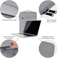 thumbnail image 4 of PINHEN 14 Inch Laptop Sleeve Case for Dell Latitude 14/Inspiron 14, Acer HP Lenovo ASUS Chromebook 14/ HP Stream 14/ ASUS ZenBook VivoBook 14/ IdeaPad 3 Computer Notebook Bag, 4 of 7