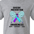 thumbnail image 4 of Inktastic Suicide Prevention Awareness Hope Support and Love Youth T-Shirt, 4 of 5