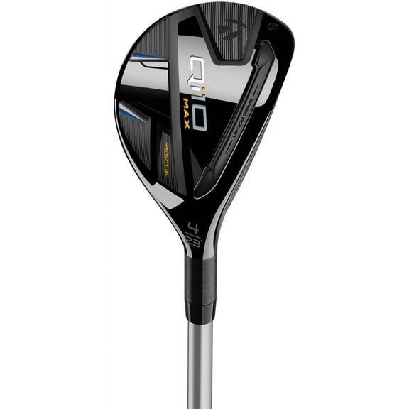Left Handed TaylorMade Qi10 MAX Rescue 20* 3H Hybrid Regular Graphite