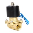 thumbnail image 3 of Válvula Solenoide de Latón de 24 V 1/2 de Funcionamiento Directo para Aire, Agua, Aceite,, 3 of 7