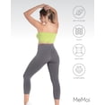 thumbnail image 6 of SlimMe Women's High-Waist Control Seamless Shapewear Leggings - Womens - Female, Medium, Heather Charcoal, 6 of 12